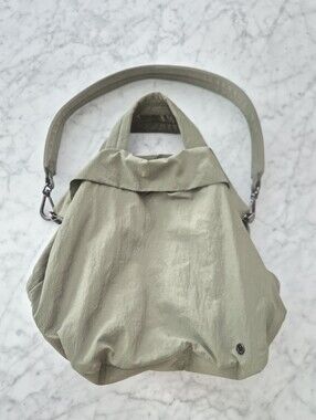 Lululemon Light Olive Casual Shoulder Bag
